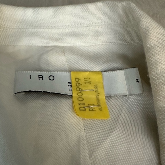 IRO White Cassius Relaxed Blazer - Picture 5 of 8